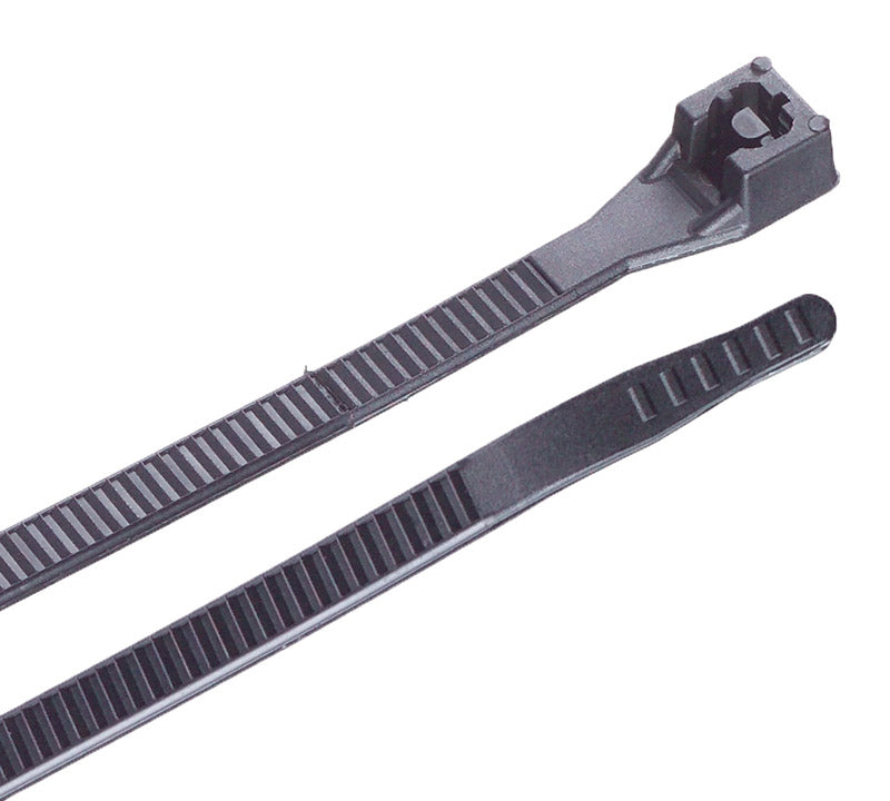 Gardner Bender 8 in. L Black Cable Tie 100 pk