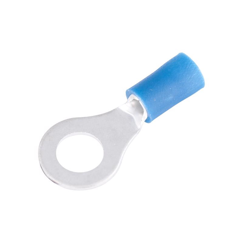 Gardner Bender 16-14 Ga. Insulated Wire Ring Terminal Blue 100 pk