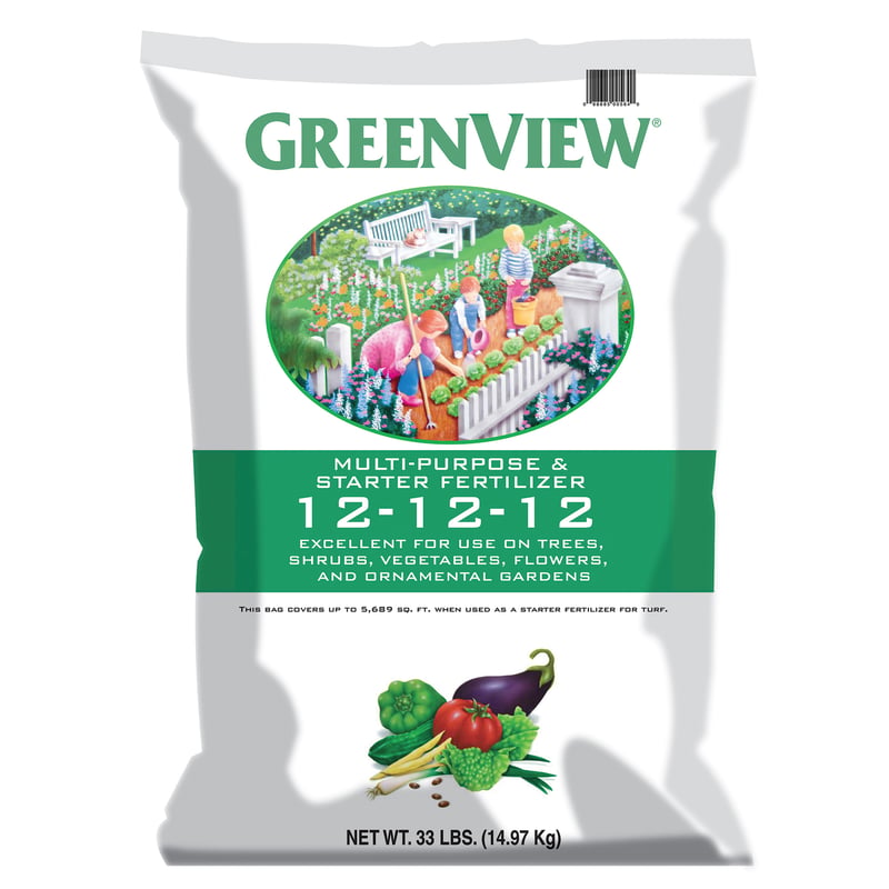 GreenView Fruits/Vegetables 12-12-12 Fertilizer 33 lb