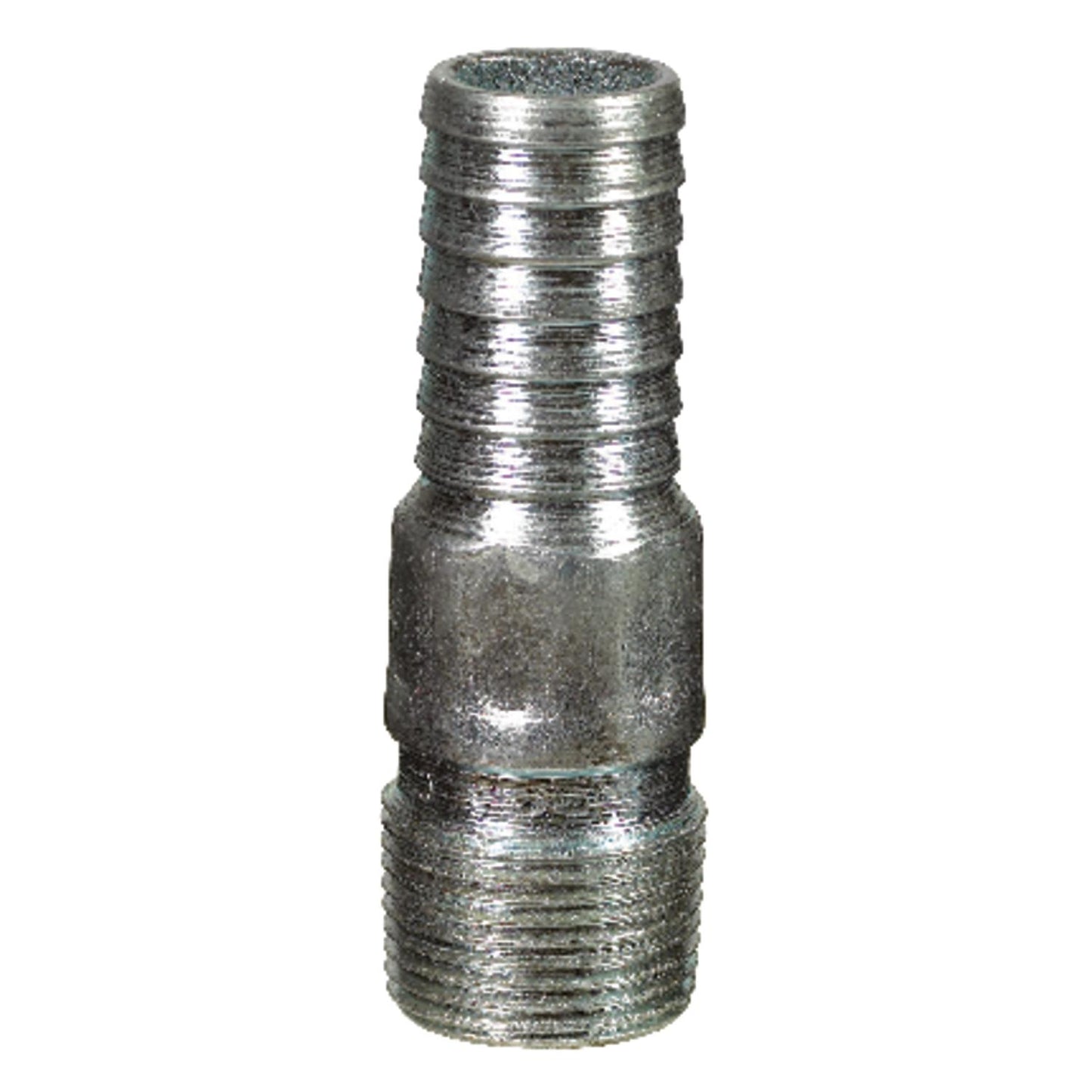 STZ Industries 3/4 in. Barb X 3/4 in. D MPT Galvanized Steel Adapter