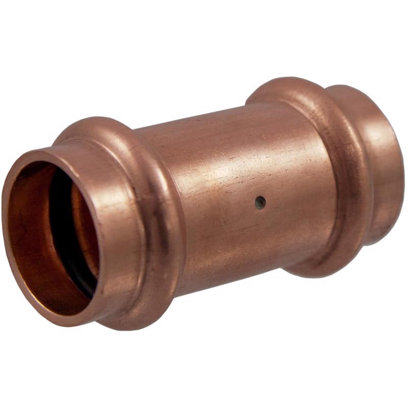 NIBCO 1 in. Press X 1 in. Press Wrought Copper Coupling 5 pk