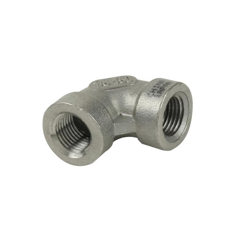 BK Products Proline 1/4 in. FIP in. X 1/4 in. D FIP Stainless Steel 90 Degree Elbow