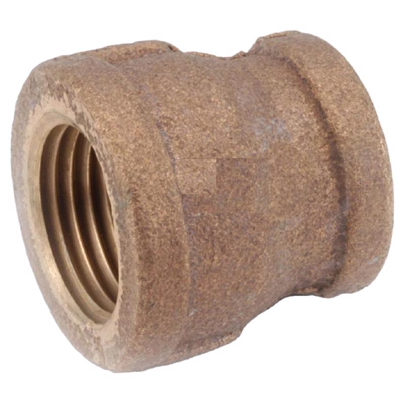 Anderson Metals 3/4 in. FIP in. X 3/8 in. D FIP Brass Reducing Coupling