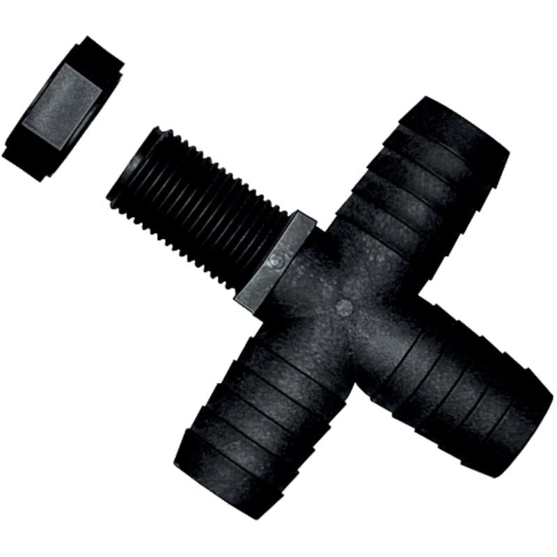Green Leaf Polypropylene 11/16 in. x 3/8 in. Adapter 1 pk