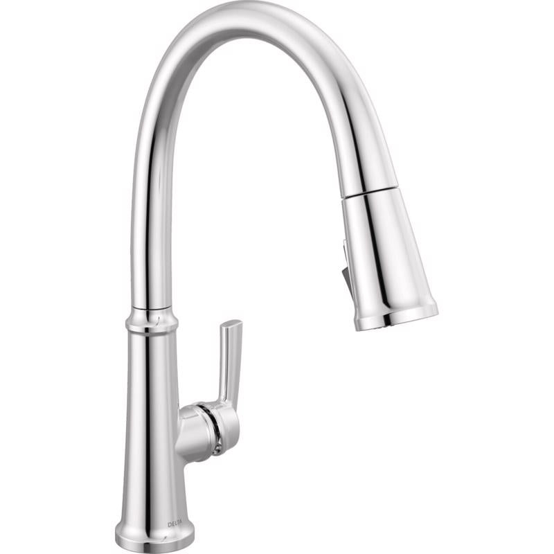 Delta Geist One Handle Chrome Pull-Down Kitchen Faucet