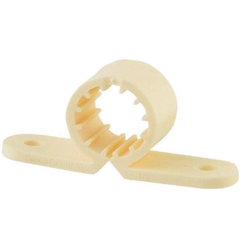 Sioux Chief EZGlide 1/2 in. Natural Plastic Pipe Clamps