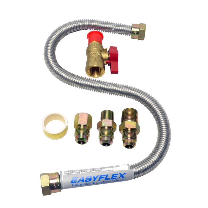 Mr. Heater 24 in. L Brass Gas Appliance Hook-Up Kit