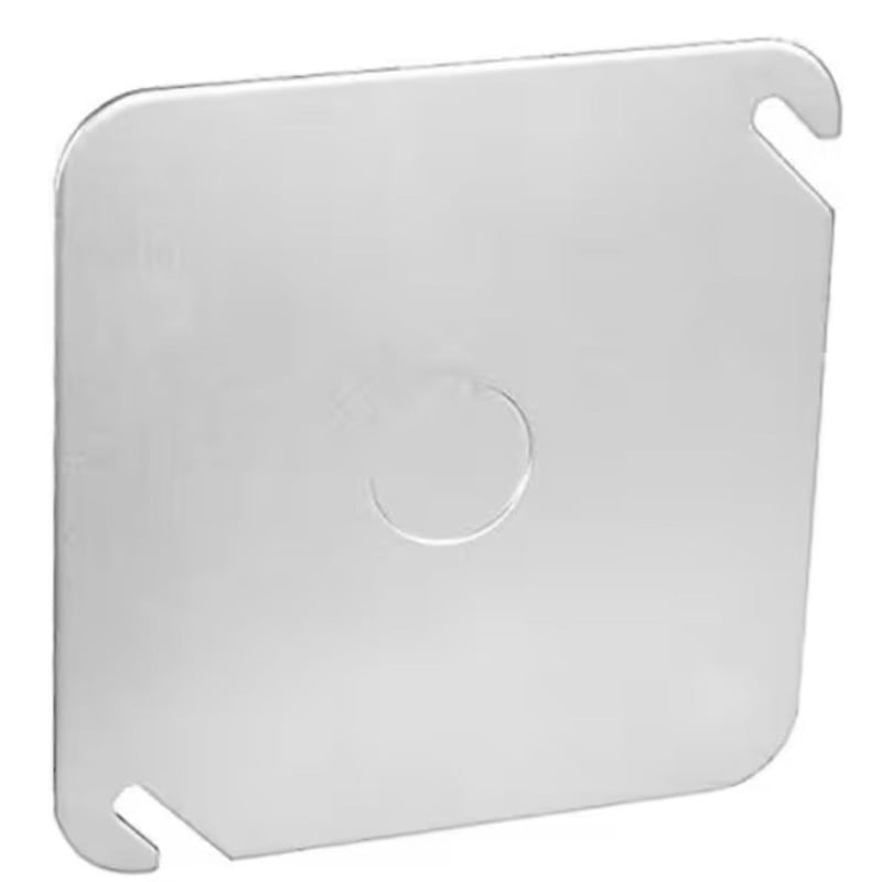 Southwire Square Steel 4 in. H X 4 in. W Box Cover