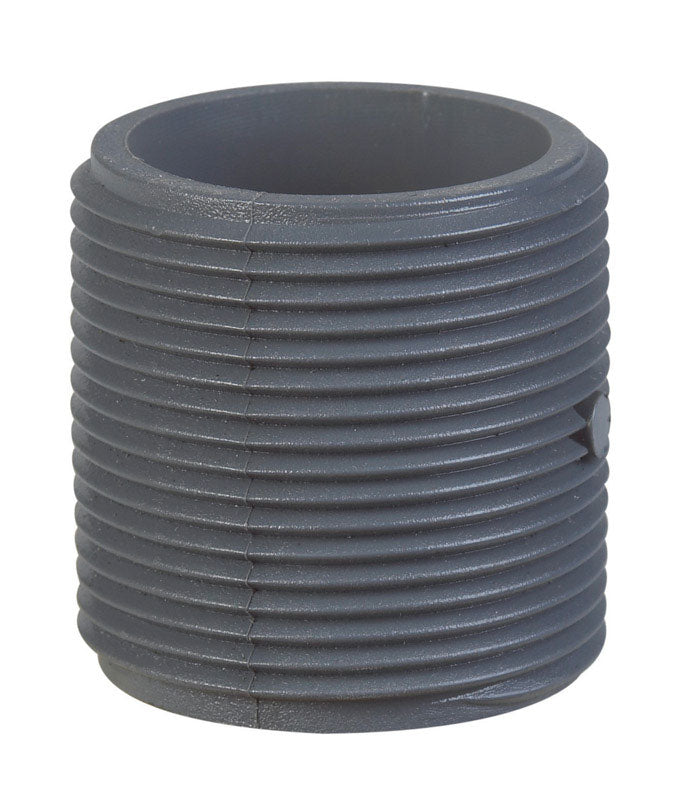 B&K Schedule 80 1-1/4 in. MIP X 1-1/4 in. MIP PVC Close Nipple 1 pk
