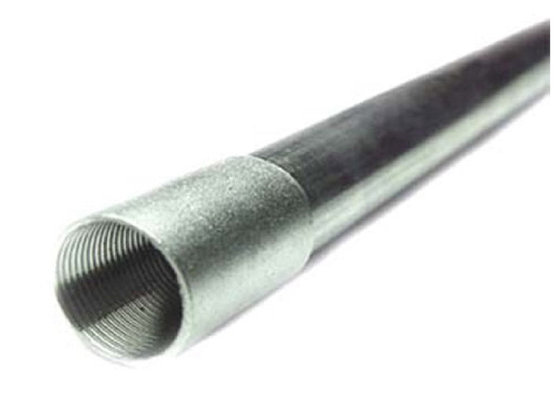 United Pipe & Steel Import 1 in. D X 21 ft. L Galvanized Steel Pipe