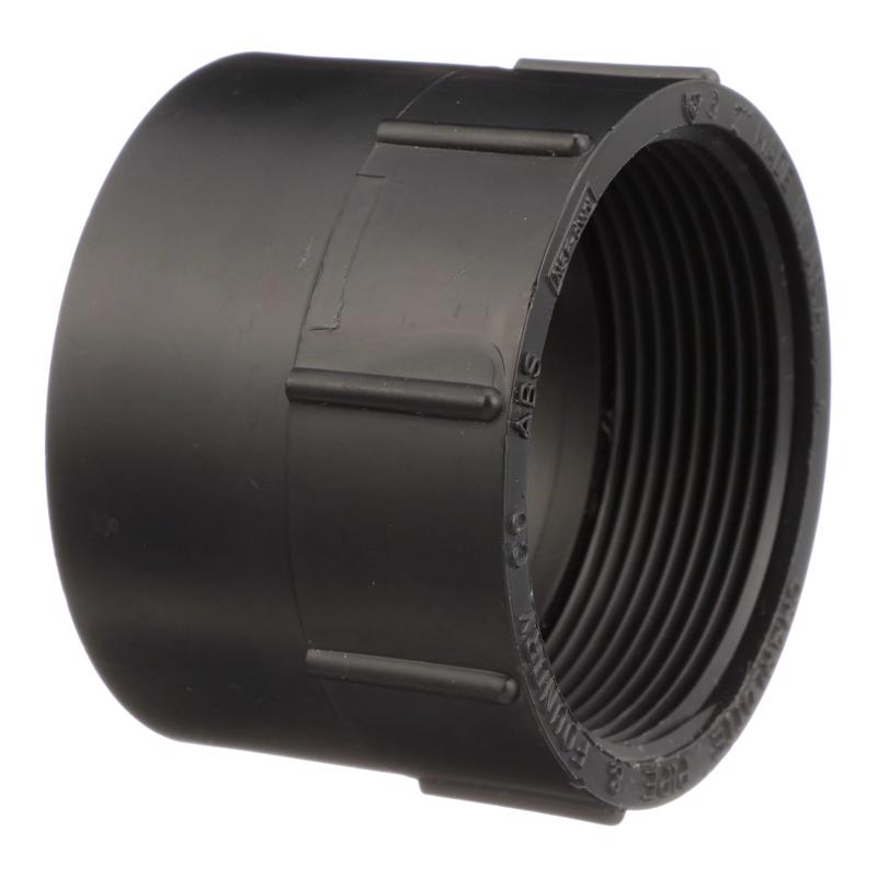 Charlotte Pipe 2 in. Hub X 2 in. FPT ABS Adapter