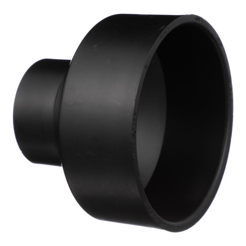 Charlotte Pipe 4 in. Hub X 2 in. Hub ABS Coupling