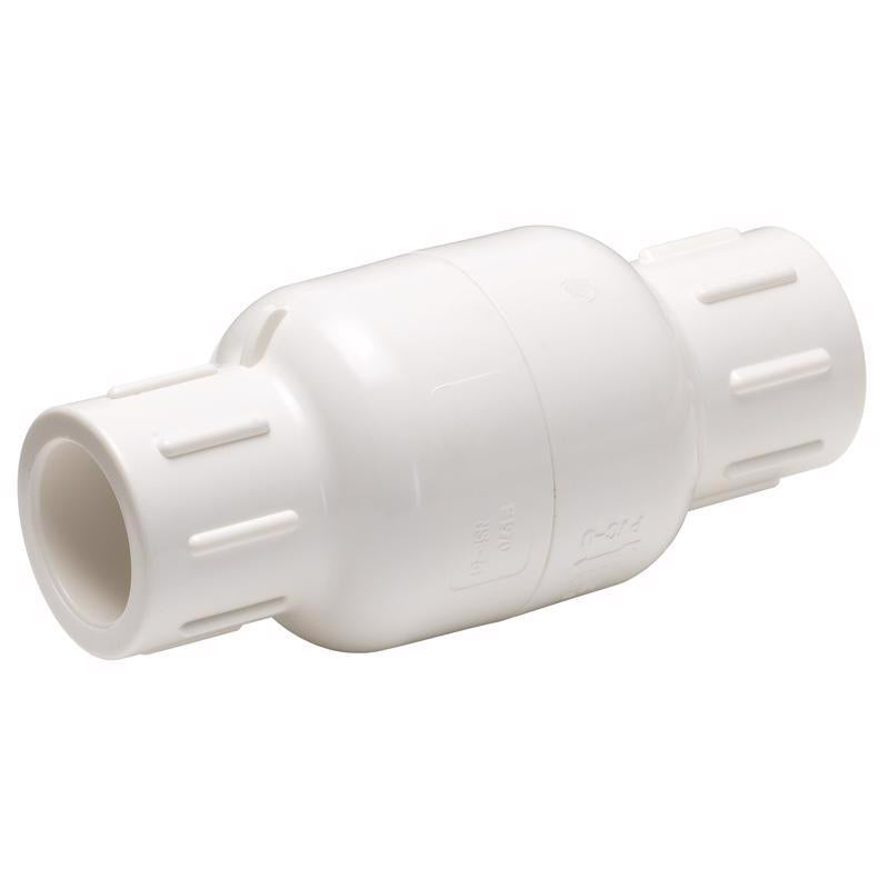 Homewerks 2 in. x 2 in. Solvent PVC Spring Loaded Check Valve