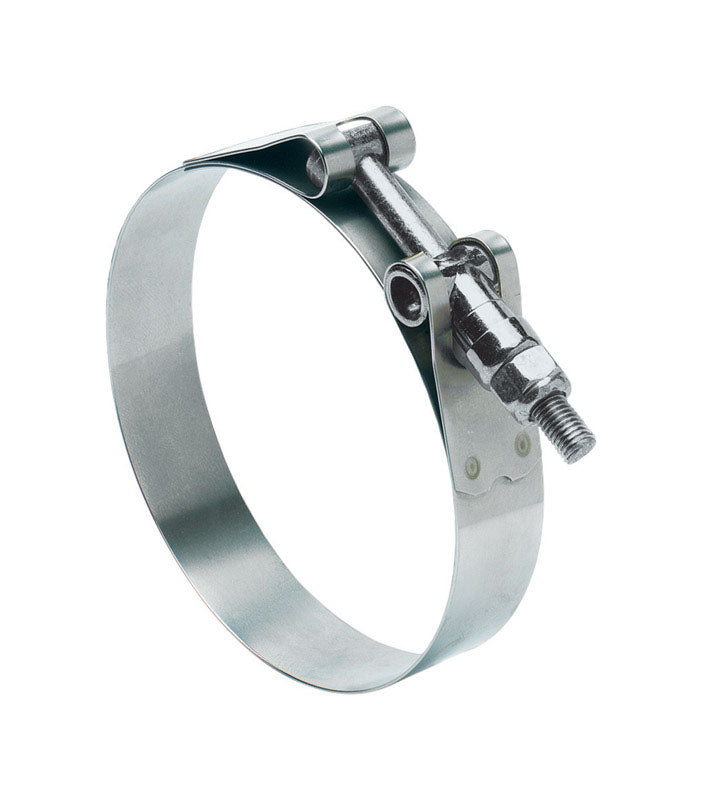Ideal Tridon 2-3/8 in to 2-11/16 in. 238 Silver Hose Clamp Stainless Steel Band T-Bolt