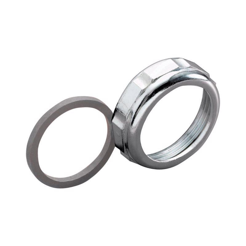 Plumb Pak Slip Joint Nut For Universal 1-1/4 x 1-1/4 in. Silver Diecast 1 pc