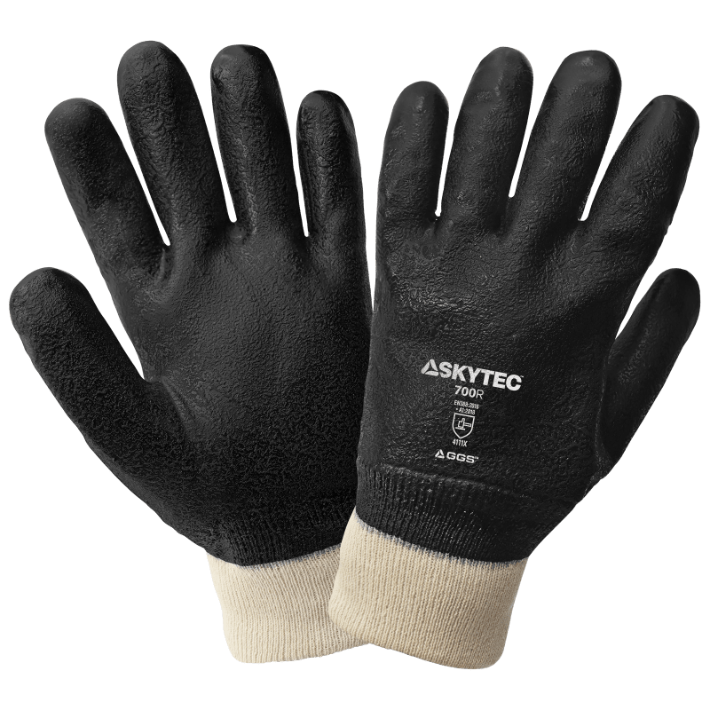 Skytec 700R Chemical Resistant Supported Neoprene, PVC and Nitrile Gloves