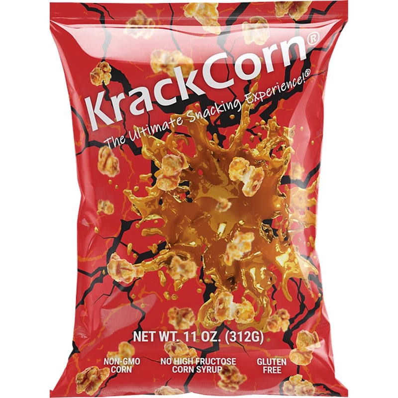 KrackCorn Popcorn 11 oz Bagged