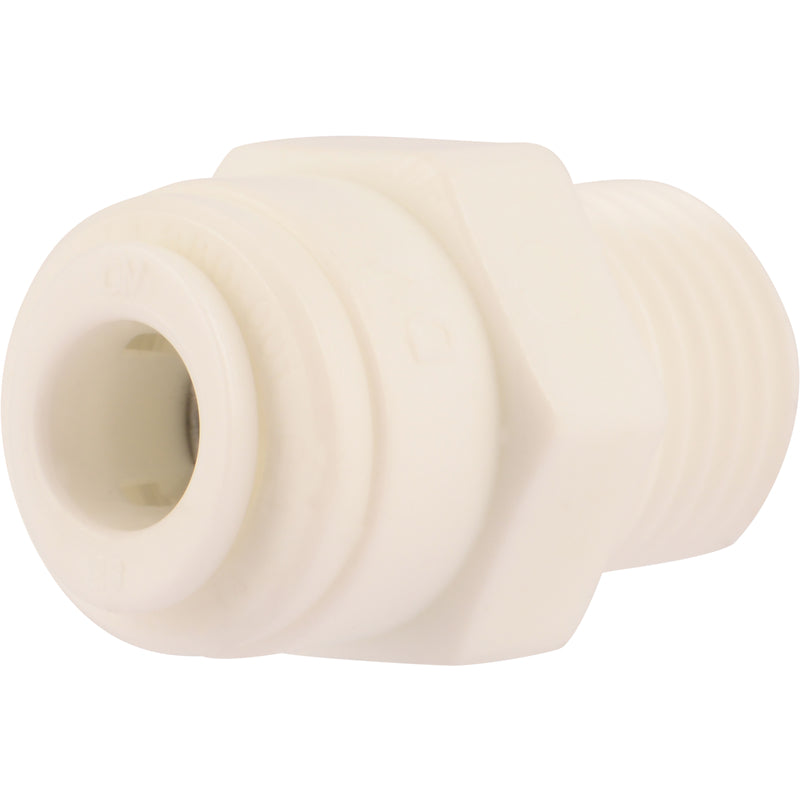 SharkBite Push to Connect 1/4 in. OD X 1/4 in. MIP Polypropylene Adapter
