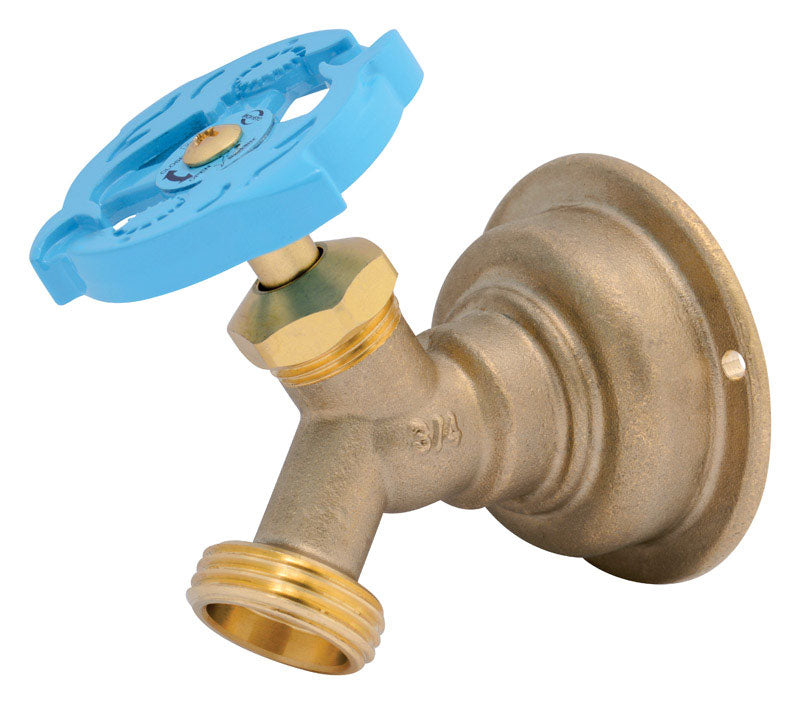 SharkBite 3/4 in. Push-Fit X 3/4 in. MHT Brass Hose Bibb