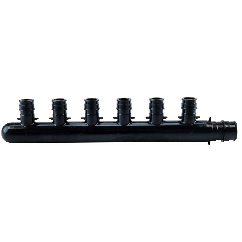 Apollo Expansion PEX / Pex A 3/4 in. Expansion PEX in to X 1/2 in. PEX Plastic 6 Port Manifold