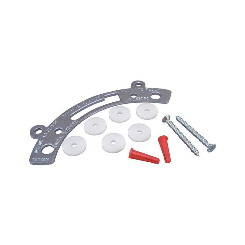 Plumb Pak Anchor Flange Kit Silver Metal For Universal