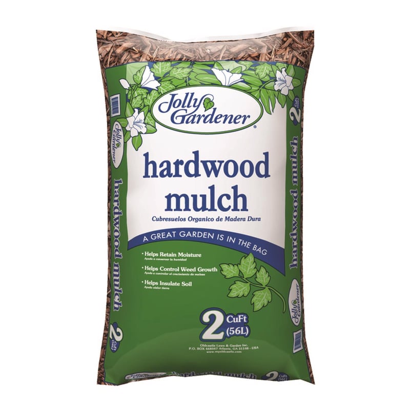 Jolly Gardener Natural Hardwood Mulch 2 cu ft