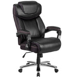 Flash Furniture Black Leather Office Chair