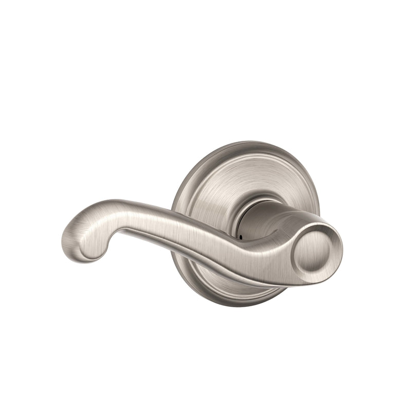 Schlage Flair Satin Nickel Passage Lever