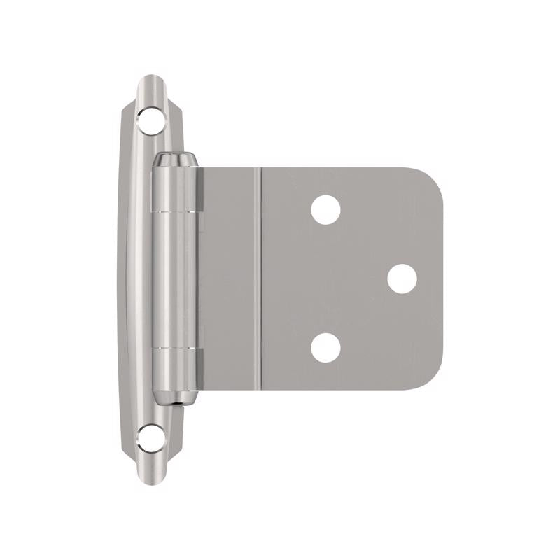 Amerock 2.75 in. L Polished Chrome Cabinet Hinge 2 pk