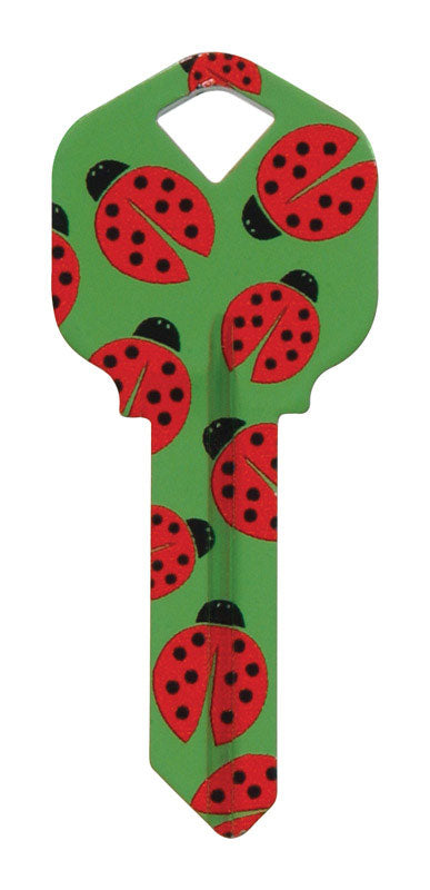 HILLMAN Wackey Lady Bugs House/Office Universal Key Blank Single