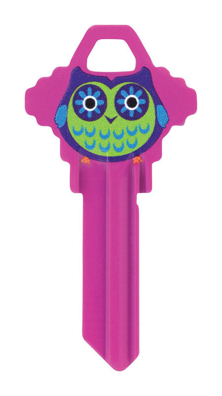 HILLMAN Wackey Owl House/Office Universal Key Blank Single