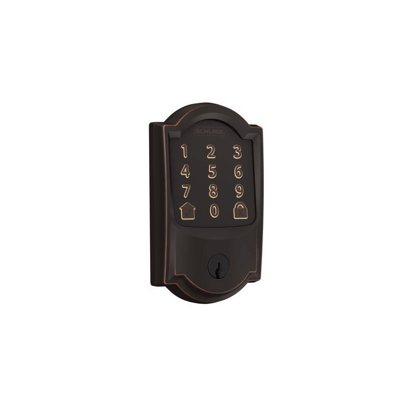 Schlage Encode Aged Bronze Metal Wi-Fi Deadbolt