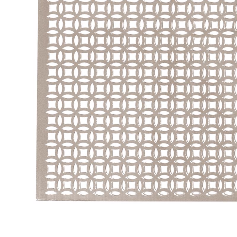 M-D Building Products 0.02 in. X 12 in. W X 24 in. L Satin Nickel Aluminum Elliptical Sheet Metal