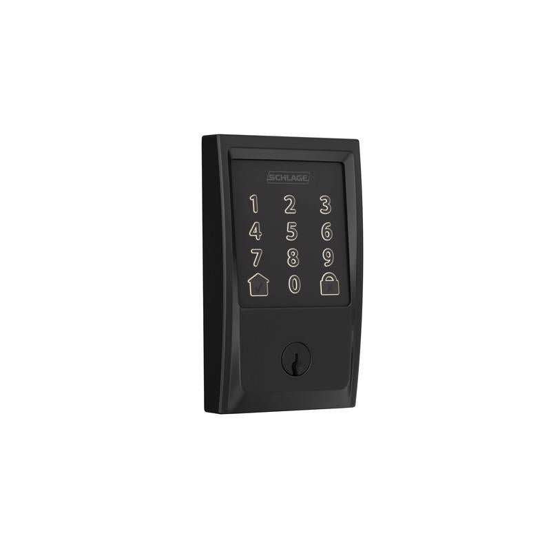 Schlage Encode Matte Black Metal Wi-Fi Deadbolt