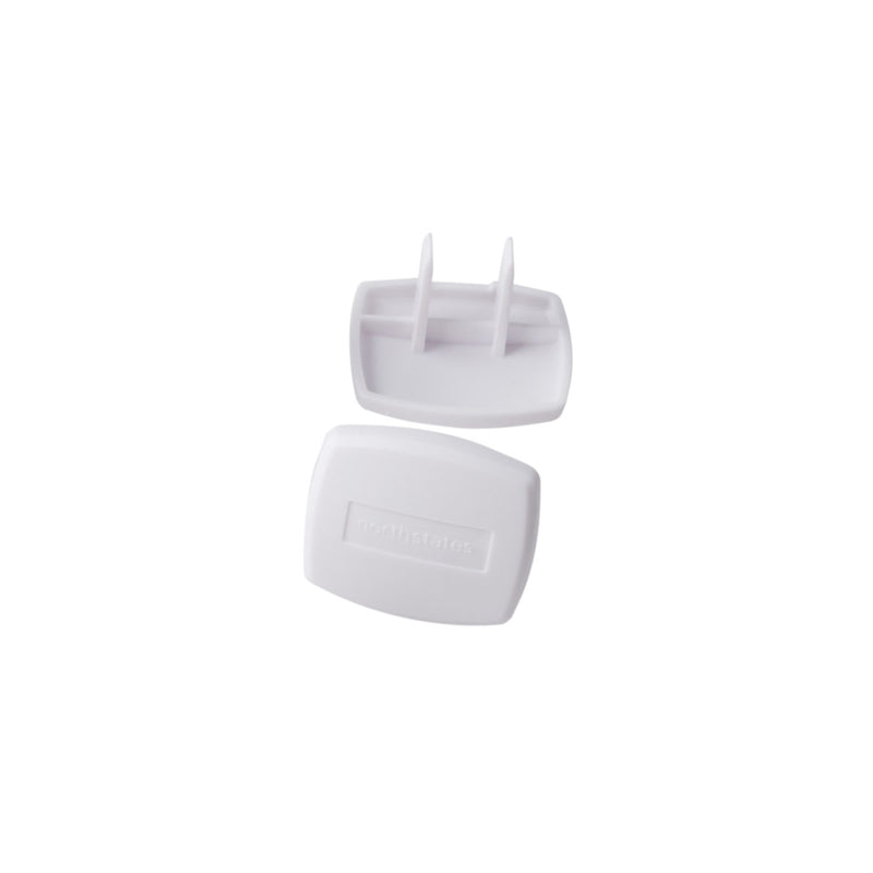 North States Toddleroo White Plastic Plug Protectors 36 pk