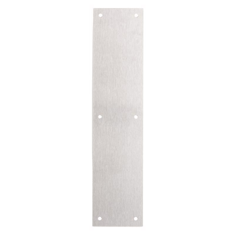 Brinks Commercial 15 in. L Stainless Steel Push Plate