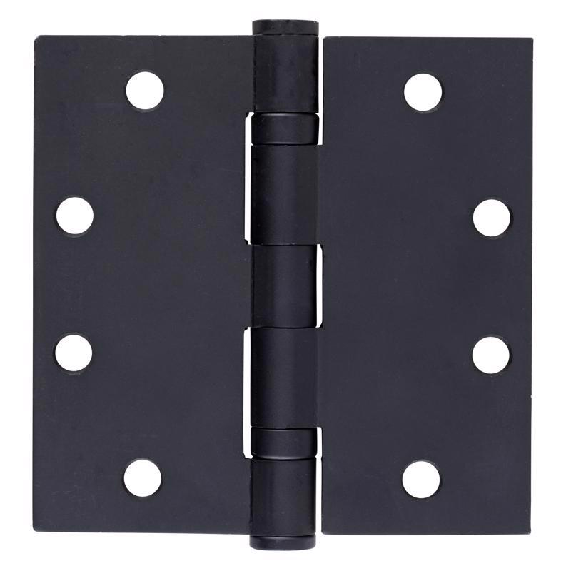 Brinks Commercial 4.5 in. L Black Door Hinge 1 pk