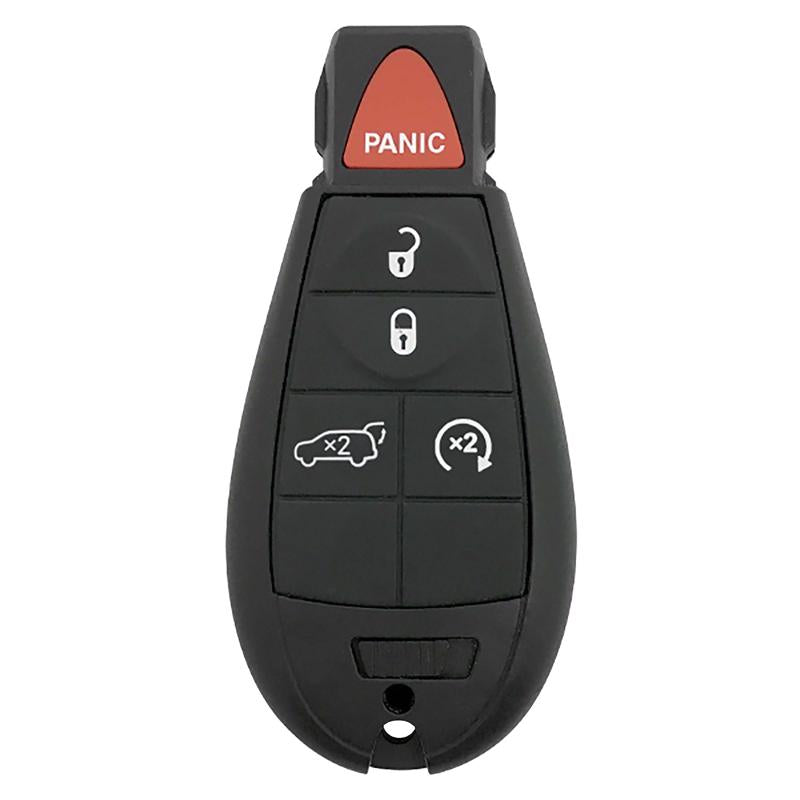 KeyStart CP128 Advanced Security Automotive Replacement Key For Chrysler Dodge Jeep