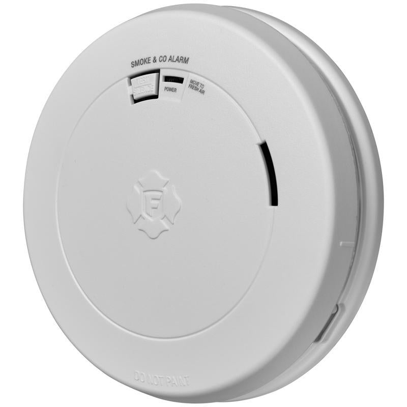 BRK 10-Year Battery Photoelectric Slim Smoke and Carbon Monoxide Detector 6 pk