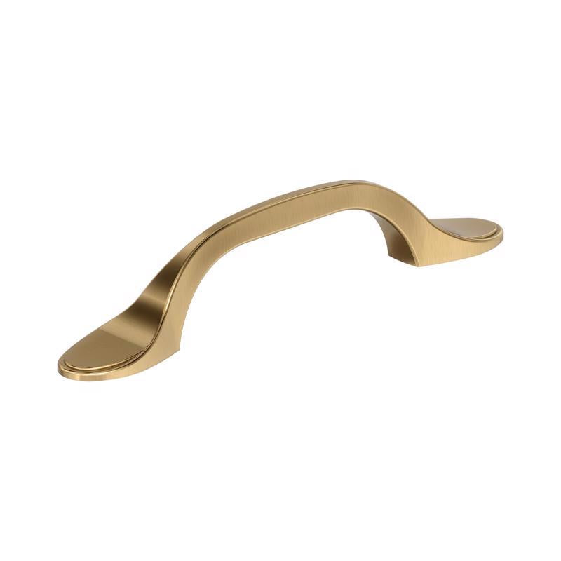 Amerock Transitional Arch Cabinet Pull 3 in. Champagne Bronze Gold 1 pk