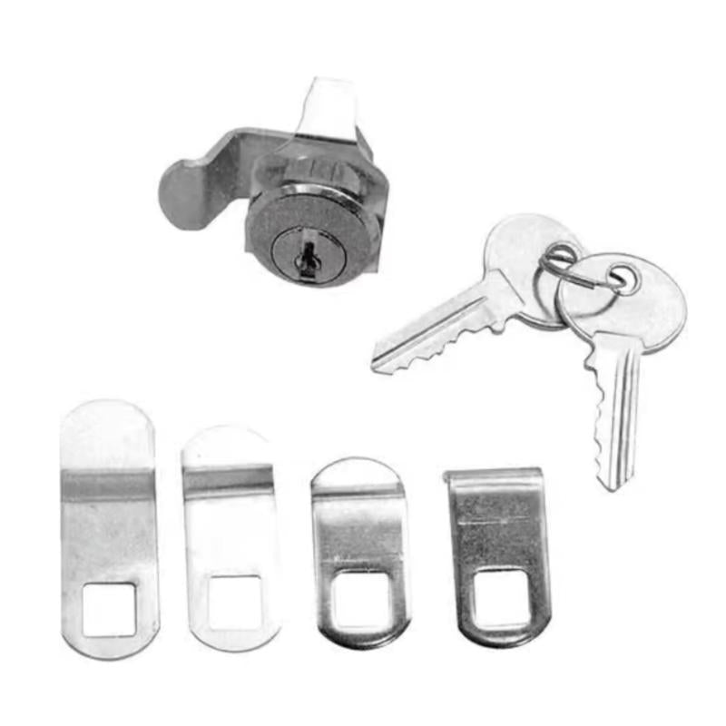 ATC Nickel Steel Counter Clockwise Mailbox Lock 2