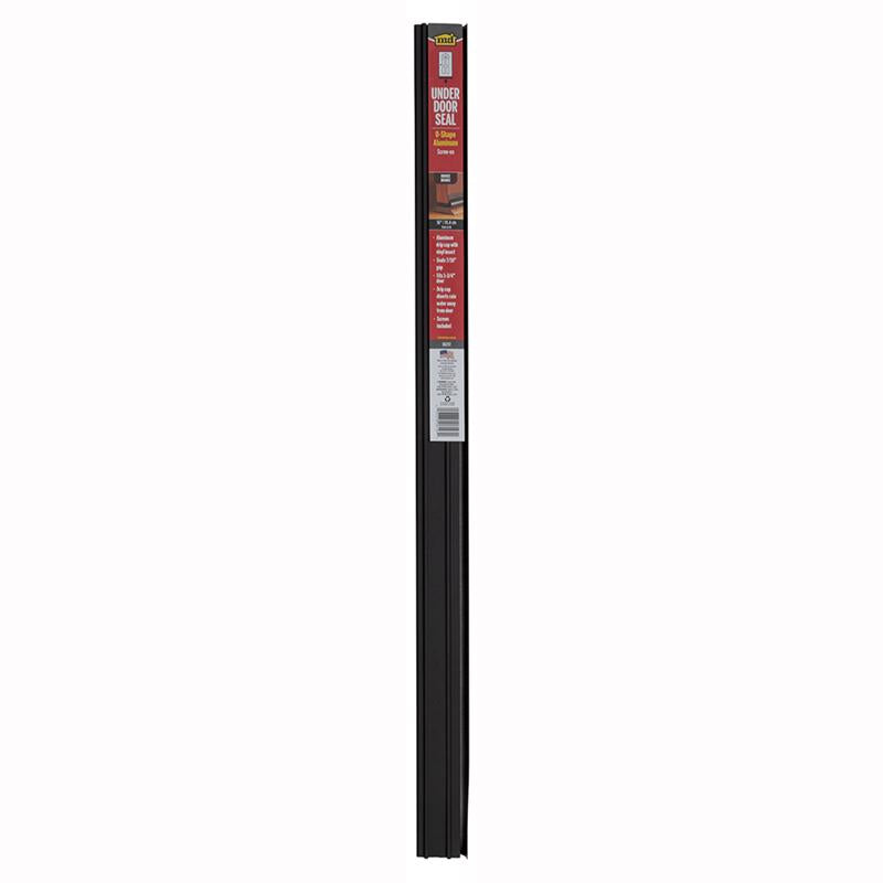 M-D Building Products Bronze Aluminum Under Door Seal For Doors 36 in. L X 1.63 in.