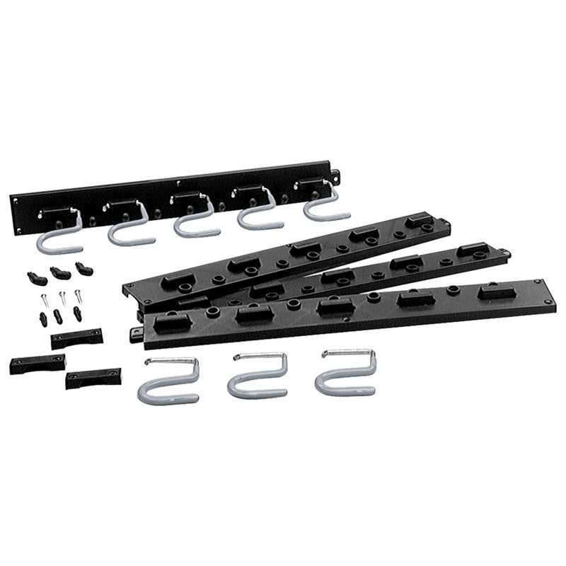 Crawford 64 in. L Black Plastic Smart Storage Rack Rack 50 lb. cap. 1 pk