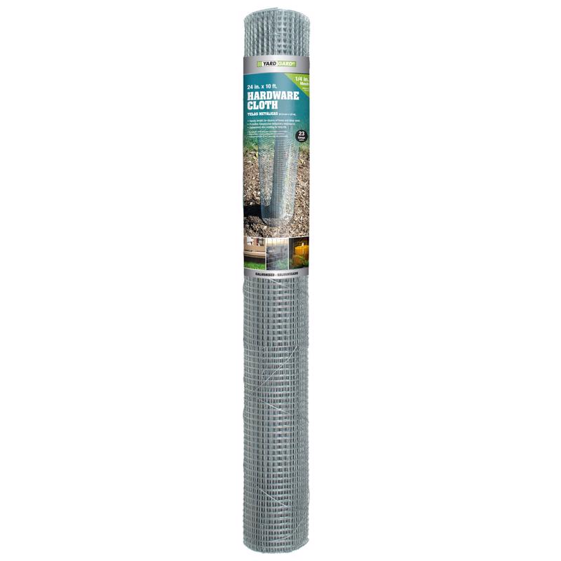 YardGard 24 in. H X 10 ft. L Galvanized Steel Hardware Cloth 1/4 in.