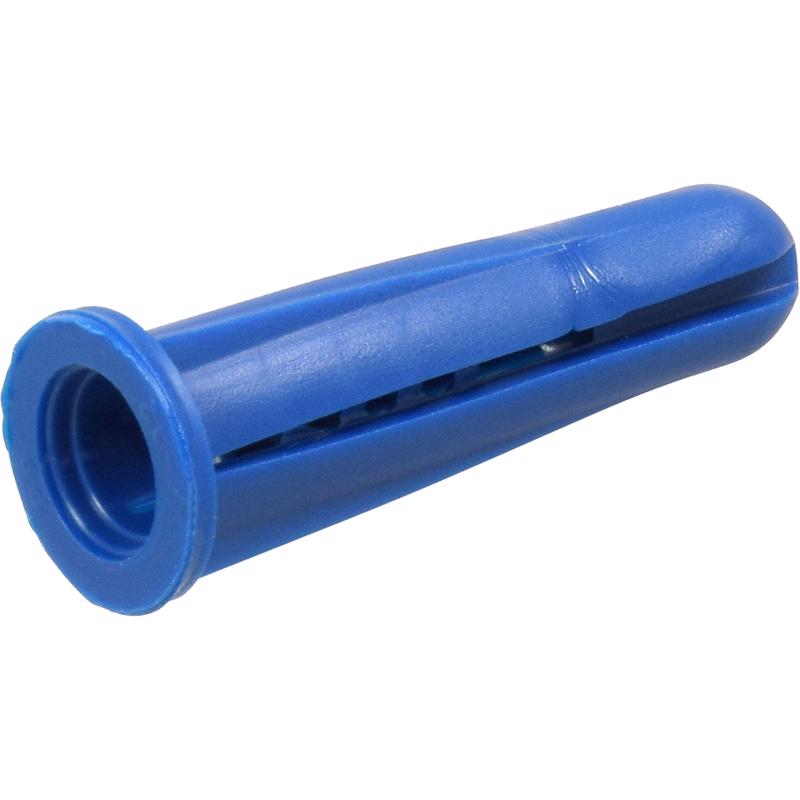 HILLMAN .25 in. D X 1-3/8 in. L Plastic Flat Head Conical Anchor 50 pc