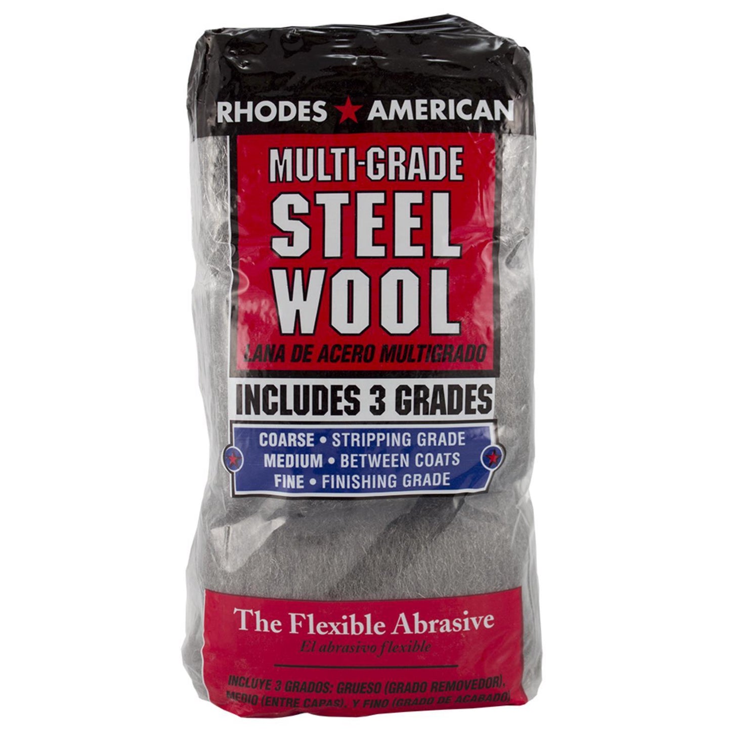 STEEL WOOL PAD ASST 12PK