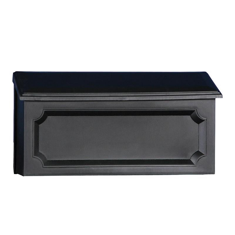 Architectural Mailboxes Windsor Classic Plastic Wall Mount Black Mailbox