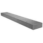 Mail Boss Galvanized Steel Gray 5 in. W X 34 in. L Mailbox Mounting Plate