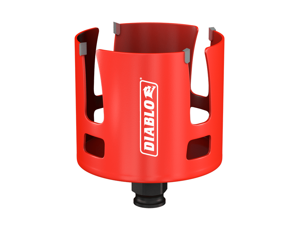 Diablo Demo Demon 3 in. Carbide Tipped Rough-In 2.37 in. L Hole Saw