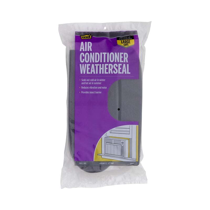 M-D Building Products Gray Foam Weatherseal For Air Conditioners 42 in. L X 2.25 in.